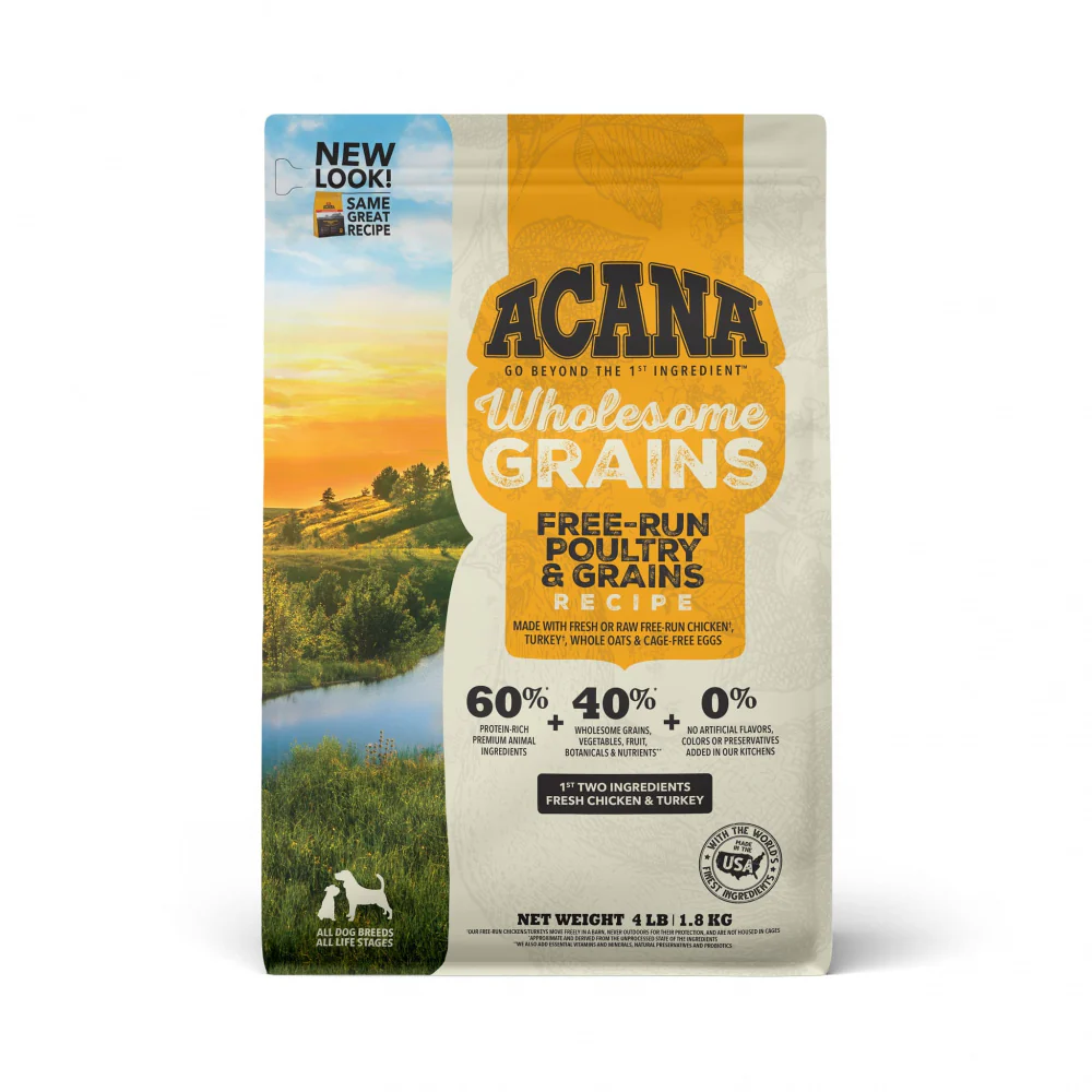 ACANA Wholesome Grains Free-Run Poultry & Grains Recipe Dry Dog Food - Image 2