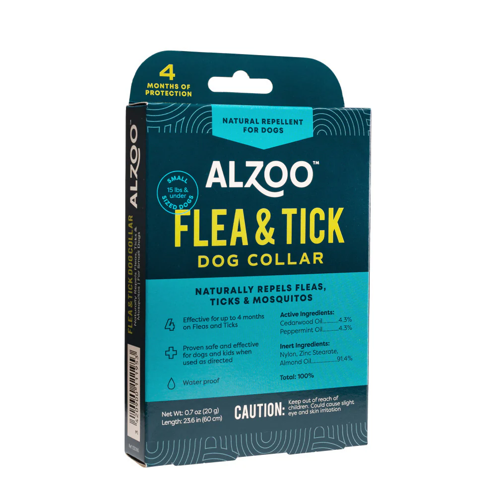 Alzoo Natural F&T Collar for Dogs - Image 2