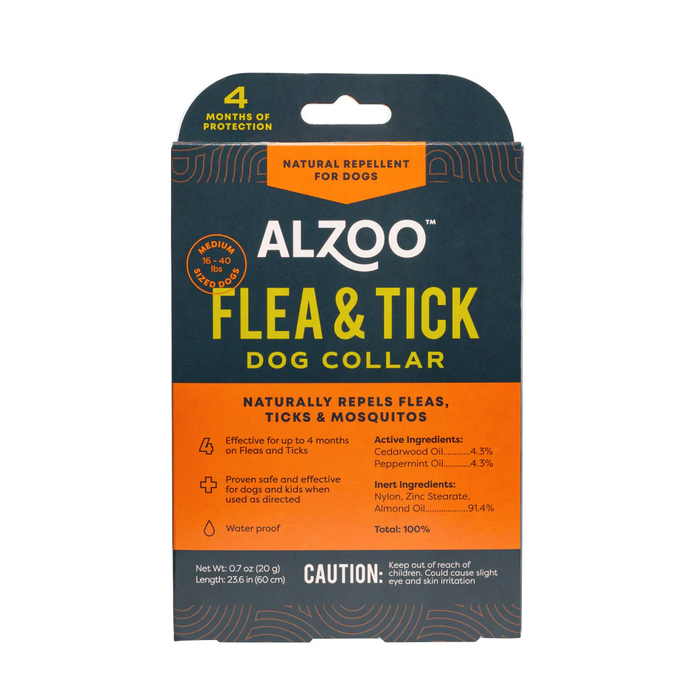 Alzoo Natural F&T Collar for Dogs - Image 4