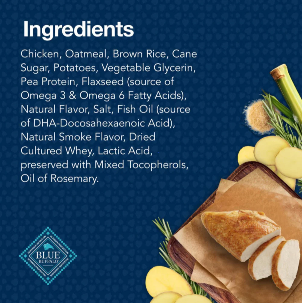 Blue Buffalo Bits Tasty Chicken Natural Soft-Moist Training Treats - Image 4