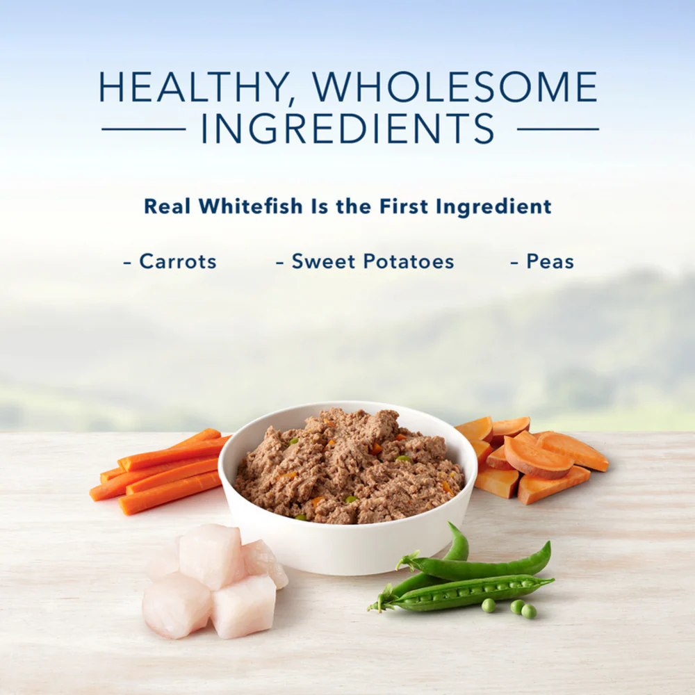 Blue Buffalo Homestyle Recipe Adult Fish & Sweet Potato Dinner with Garden Vegetables Canned Dog Food - Image 4