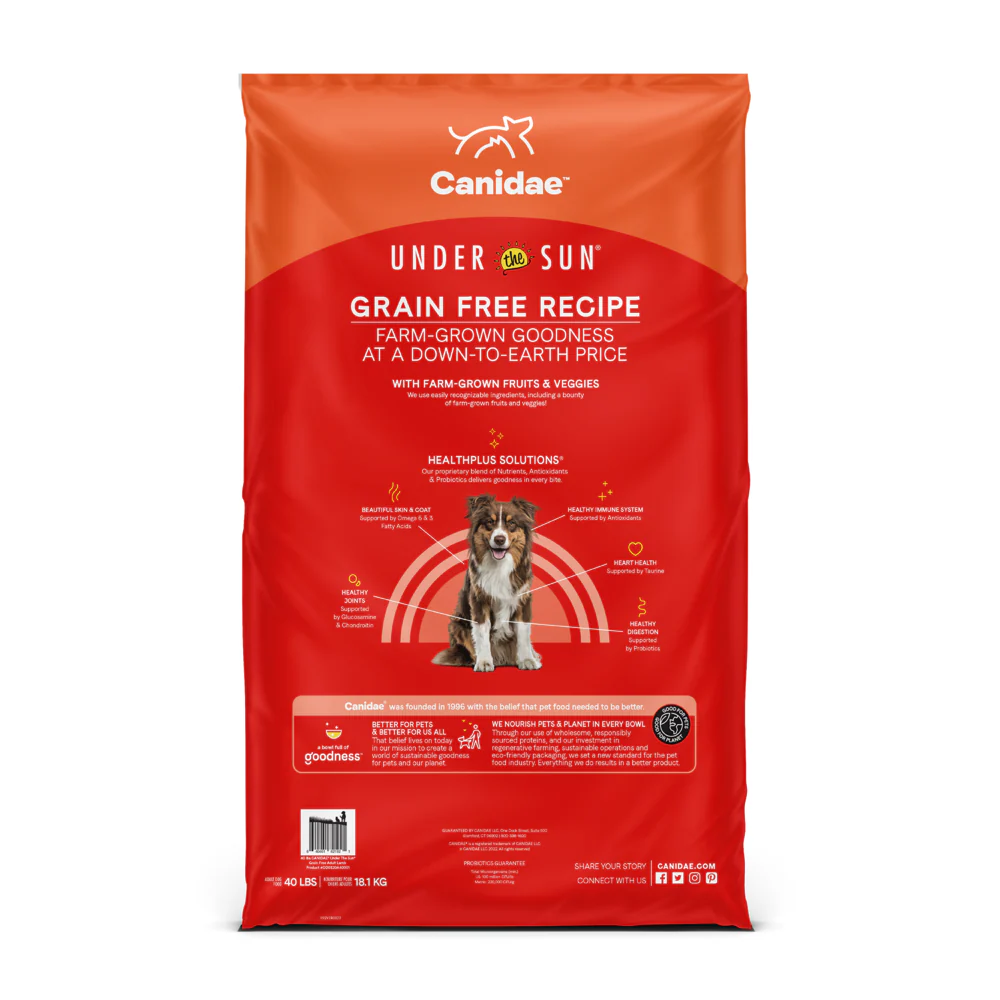 Canidae Under the Sun Grain Free Lamb Recipe Adult Dry Dog Food - Image 2