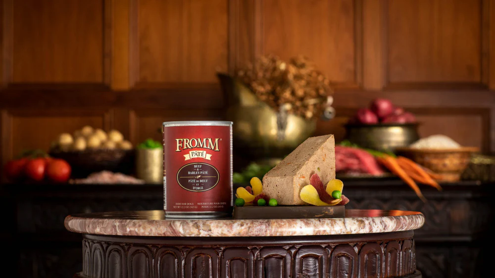 Fromm Beef & Barley Pate Canned Dog Food - Image 2