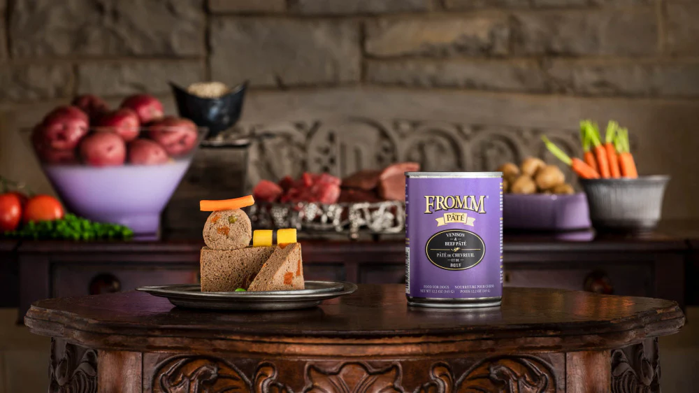 Fromm Venison & Beef Pate Canned Dog Food - Image 2