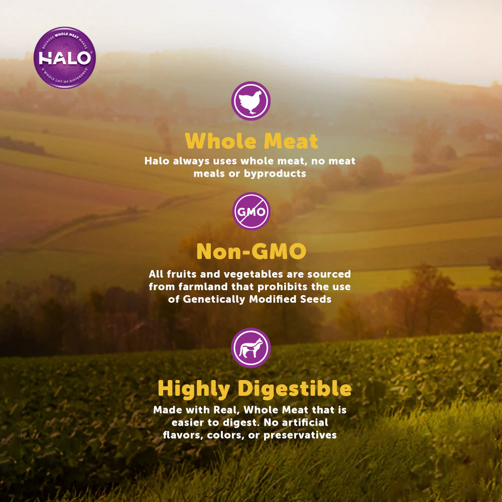Halo Holistic Grain Free Adult Chicken Stew Canned Cat Food - Image 8