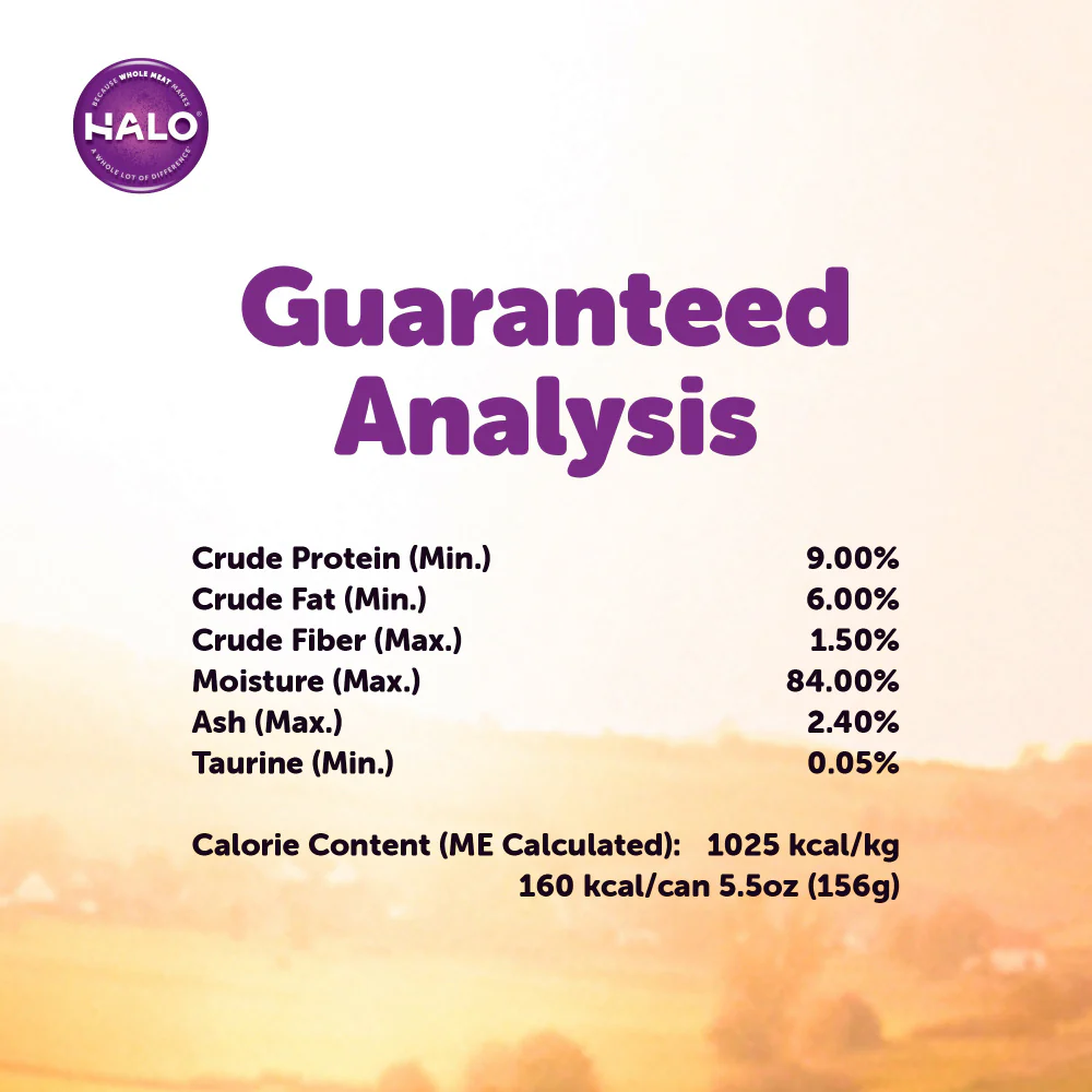 Halo Holistic Grain Free Adult Chicken Stew Canned Cat Food - Image 9