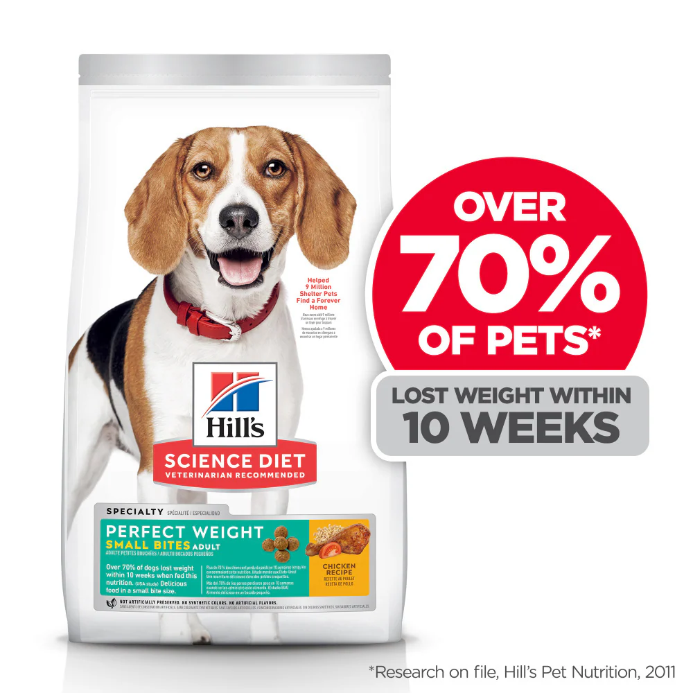 Hill's Science Diet Adult Perfect Weight SM Bites Dry Dog Food - Image 10