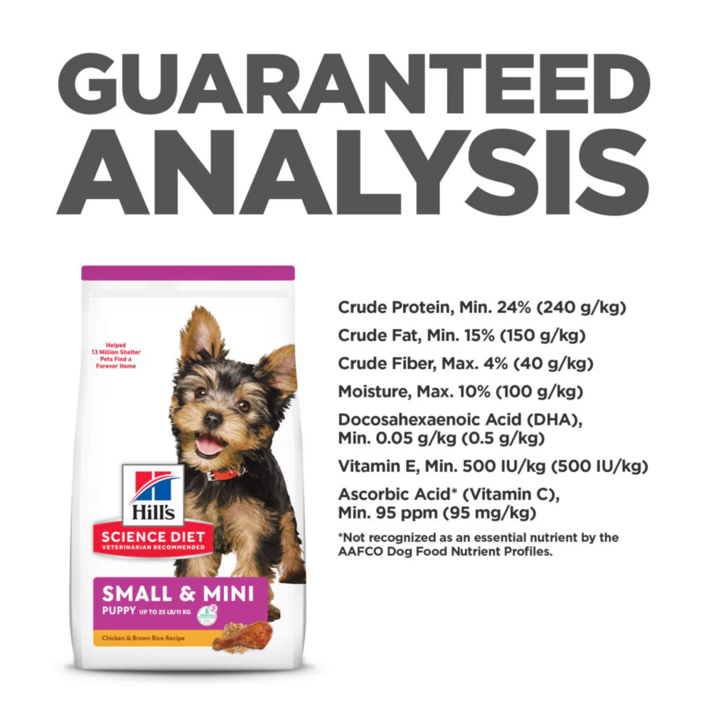 Hill's Science Diet Puppy SM Paws Chicken Meal, Barley & Brown Rice Recipe Dry Dog Food - Image 10