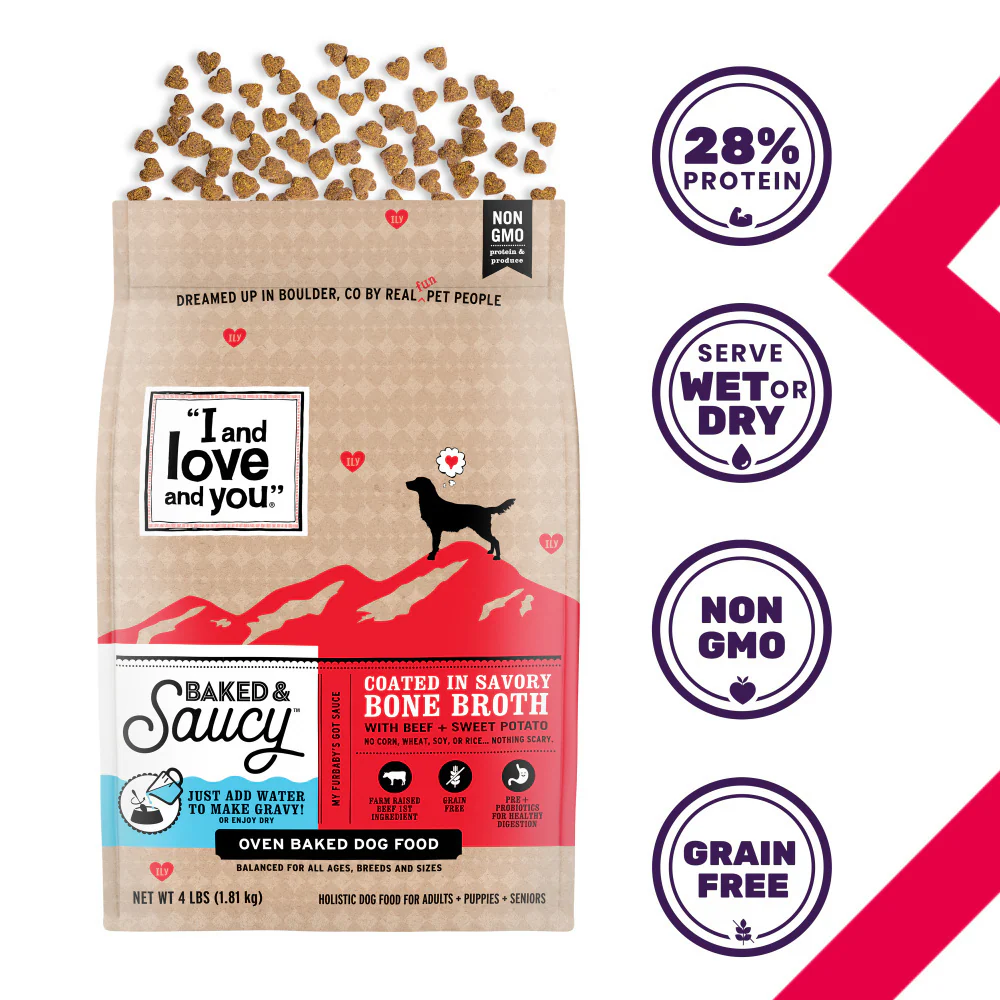 I and Love and You Baked & Saucy Beef & Sweet Potato Dry Dog Food - Image 2