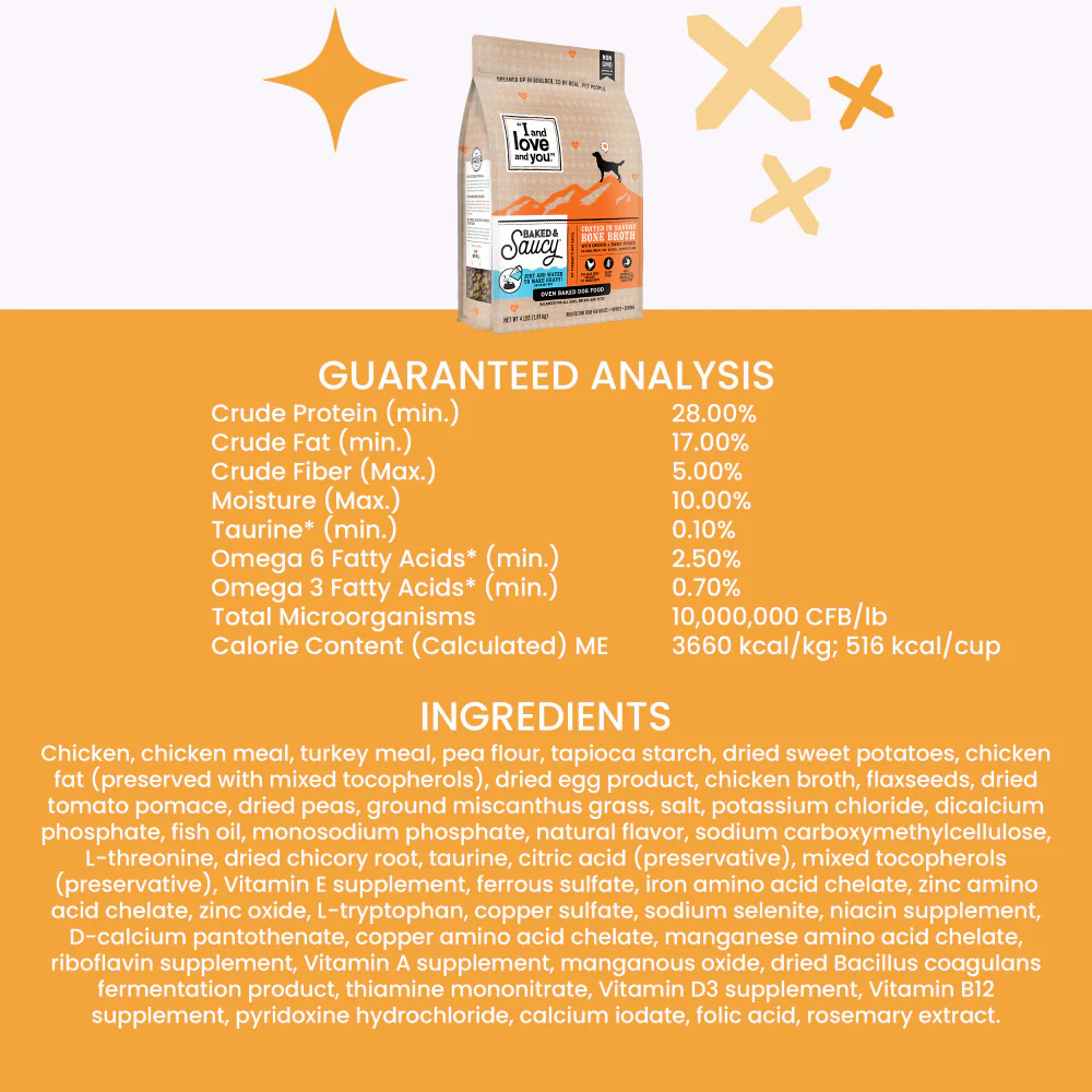 I and Love and You Baked & Saucy Chicken & Sweet Potato Dry Dog Food - Image 7