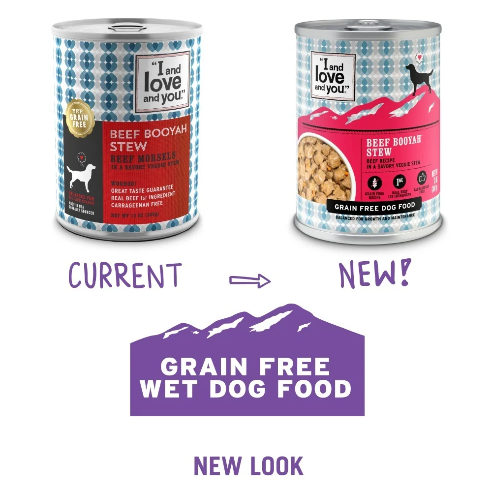 I and Love and You Grain Free Beef Booyah Stew Canned Dog Food - Image 3