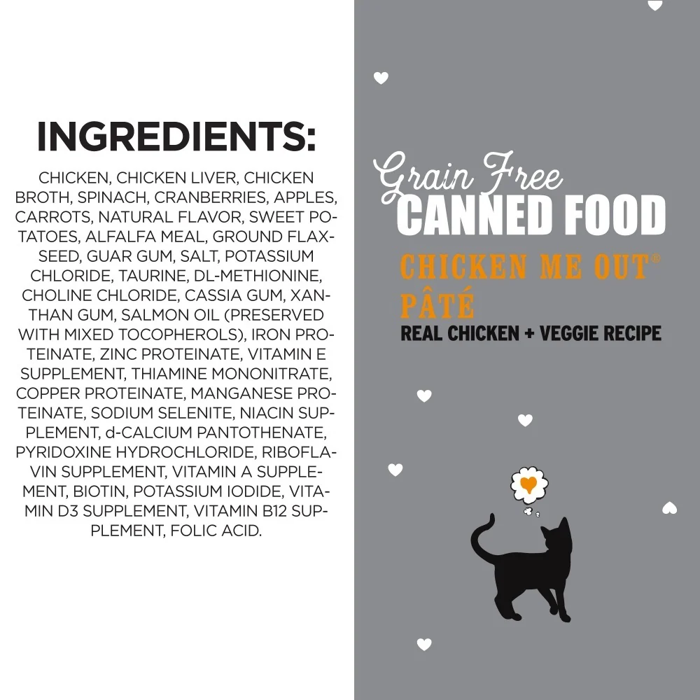 I and Love and You Grain Free Chicken Me Out Pate Recipe Canned Cat Food - Image 8