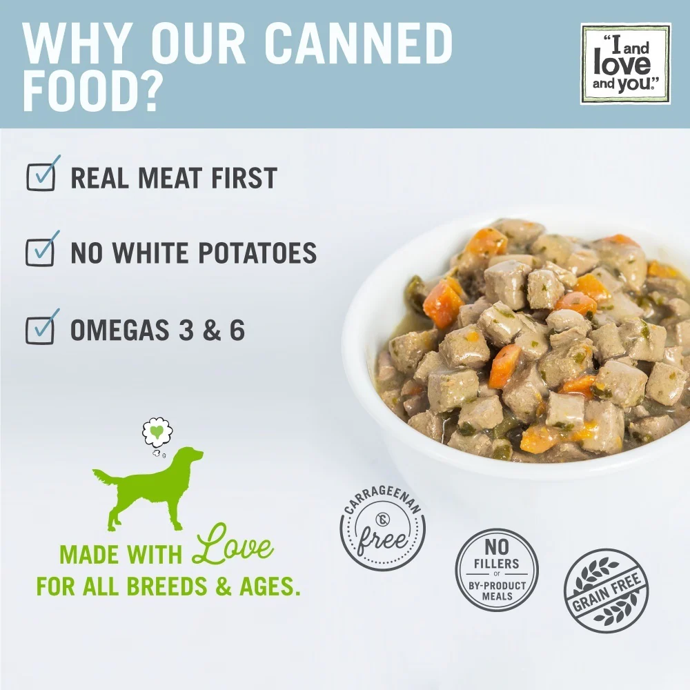 I And Love And You Grain Free Lambarama Stew Canned Dog Food - Image 4