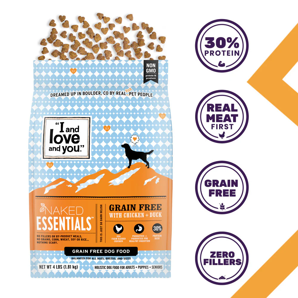 I and Love and You Grain Free Naked Essentials Chicken & Duck Dry Dog Food - Image 2