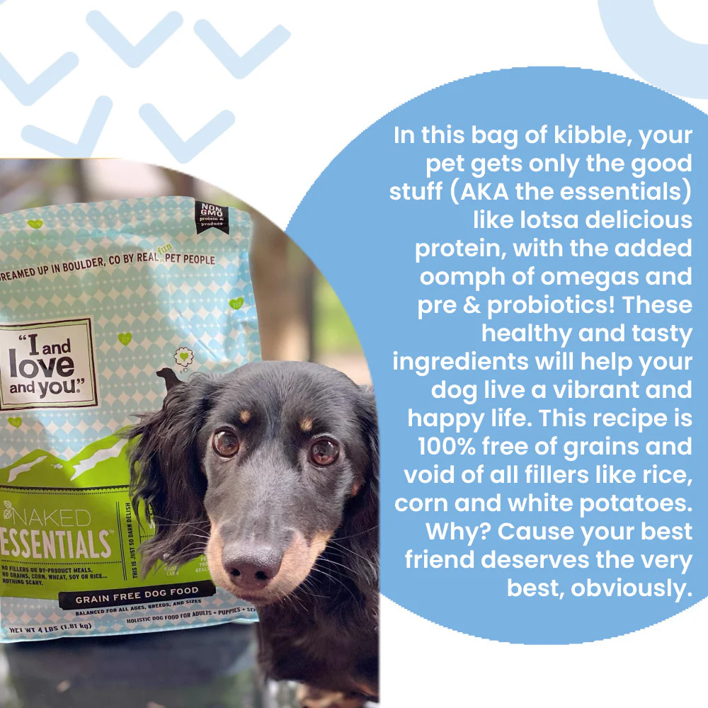 I and Love and You Grain Free Naked Essentials Chicken & Duck Dry Dog Food - Image 3