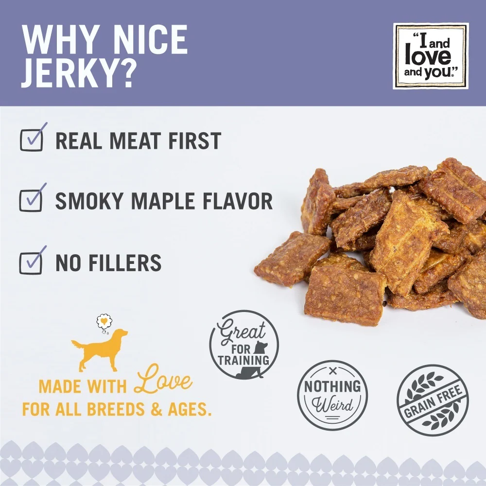 I And Love And You Nice Jerky Grain Free Chicken & Duck Dog Treats - Image 2