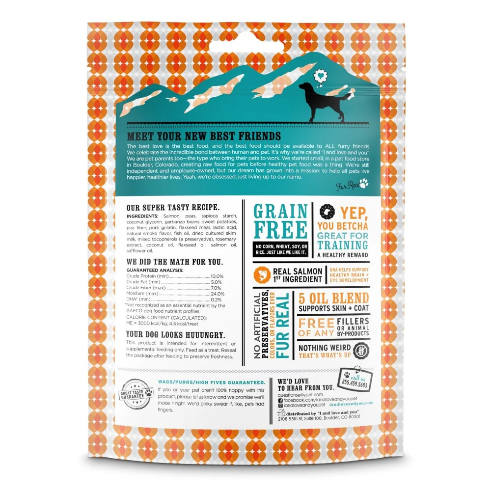 I and Love and You Super Smarty Hearties Grain Free Dog Treats - Image 2