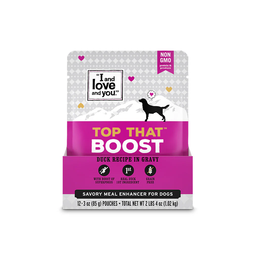 I and Love and You Top That Boost Duck Recipe in Gravy Meal Enhancer for Dogs - Image 3