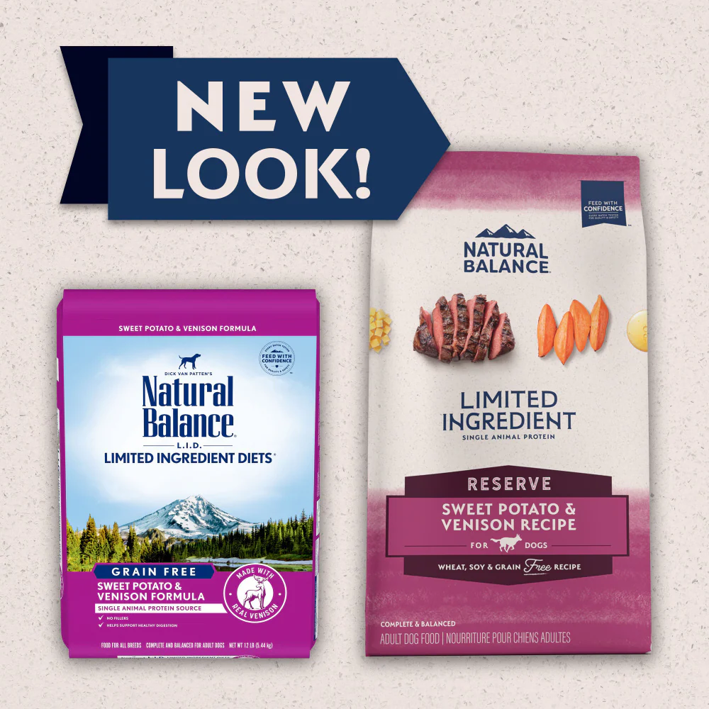 Natural Balance Limited Ingredient Reserve Grain Free Sweet Potato & Venison Recipe Dry Dog Food - Image 3
