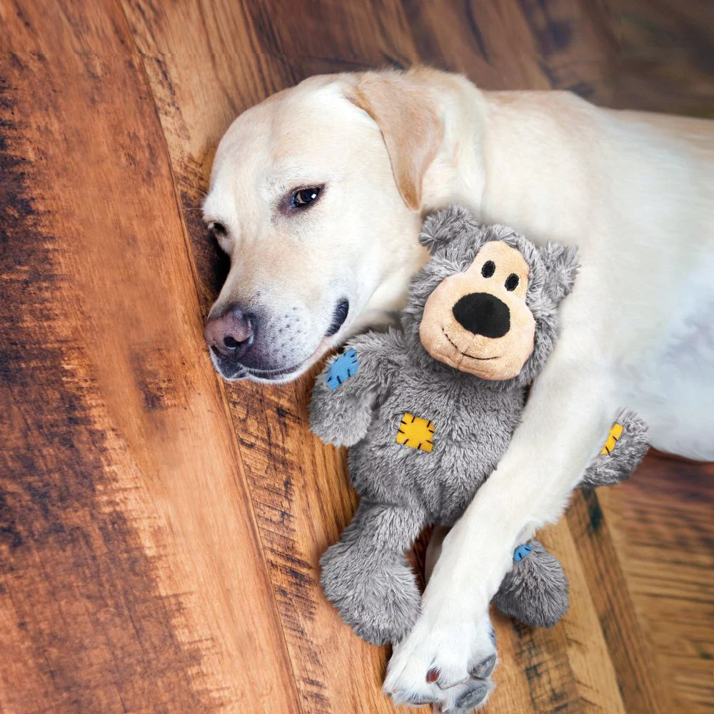 KONG Wild Knots Bear Hearts Dog Toy - Image 2