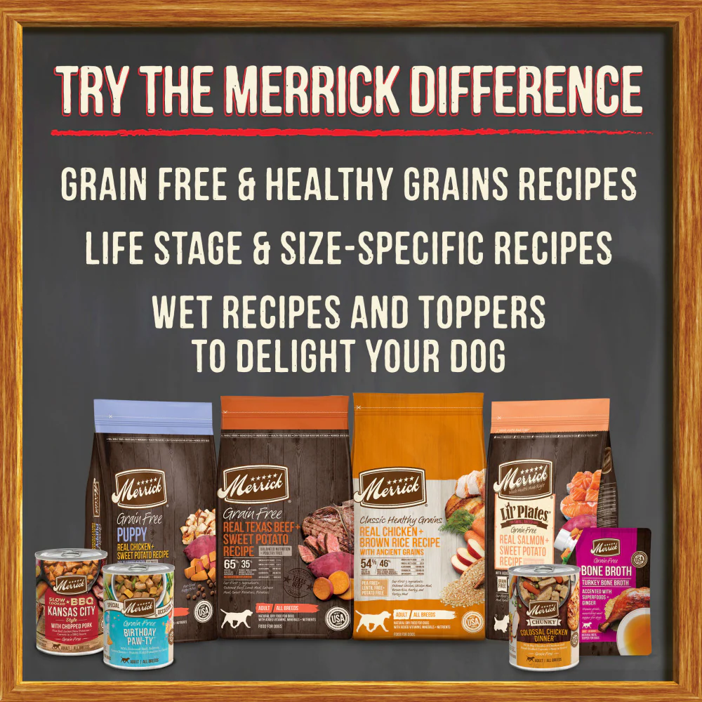 Merrick Grain Free 96% Real Chicken Canned Dog Food - Image 7