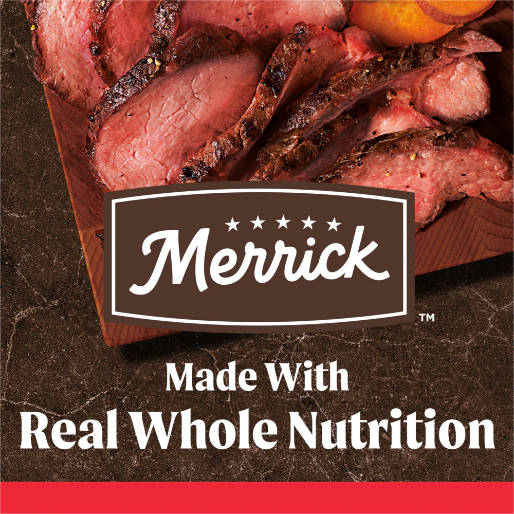 Merrick Premium Grain Free Dry Adult Wholesome And Natural Kibble With Beef, Bison And Sweet Potato - Image 3