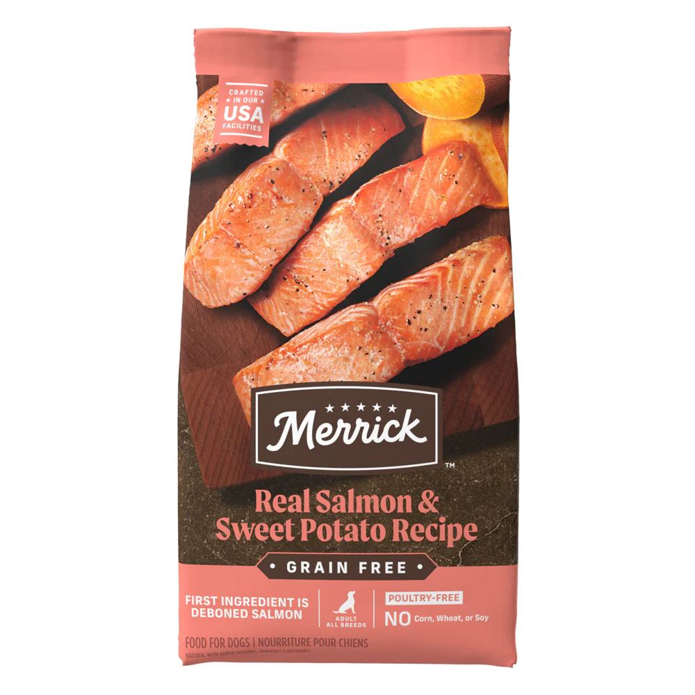 Merrick Premium Grain Free Dry Adult Dog Food Wholesome And Natural Kibble With Real Salmon And Sweet Potato - Image 9