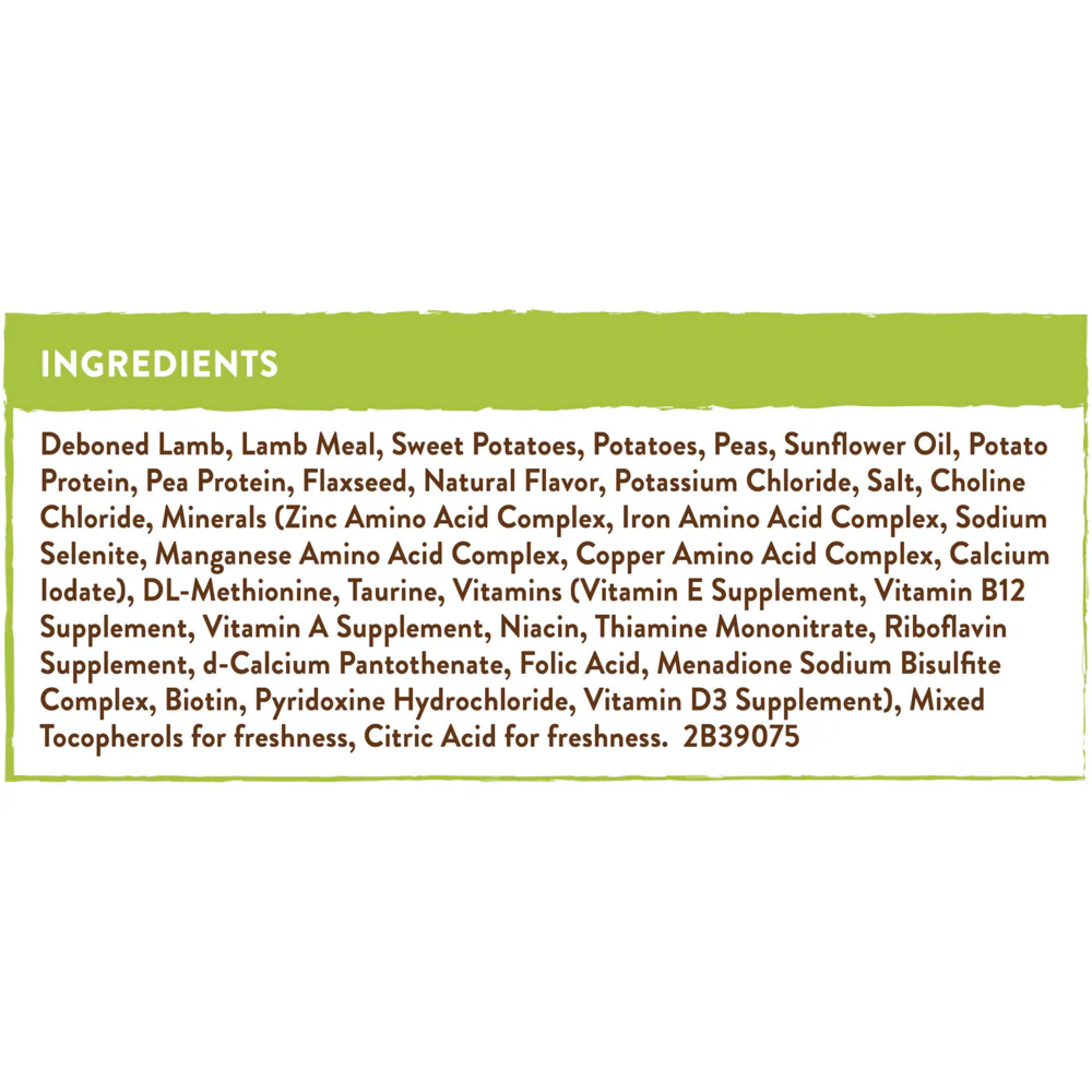 Merrick Limited Ingredient Diet Grain Free Real Lamb & Sweet Potato Recipe Dry Dog Food - Image 6