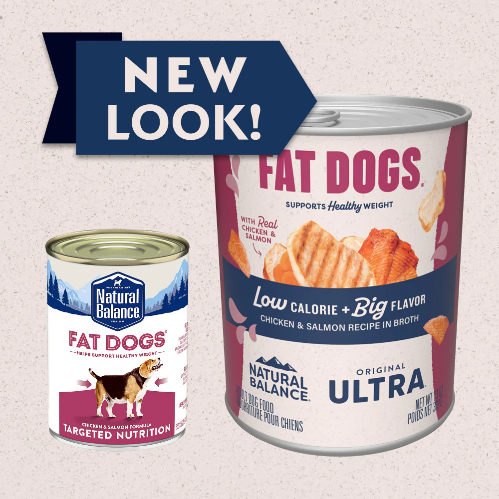 Natural Balance Fat Dogs Targeted Nutrition Chicken & Salmon Formula Wet Dog Food - Image 2