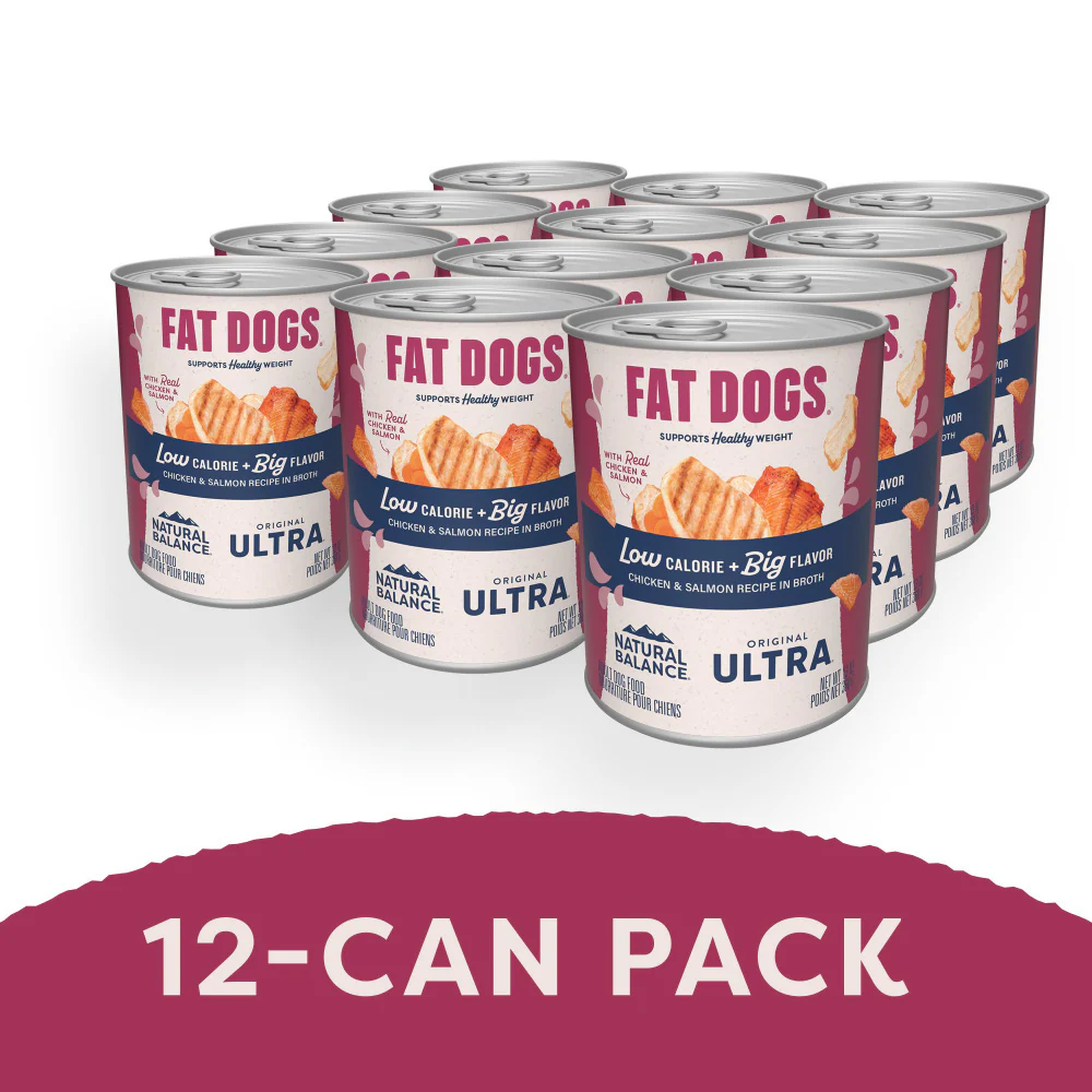 Natural Balance Fat Dogs Targeted Nutrition Chicken & Salmon Formula Wet Dog Food - Image 4