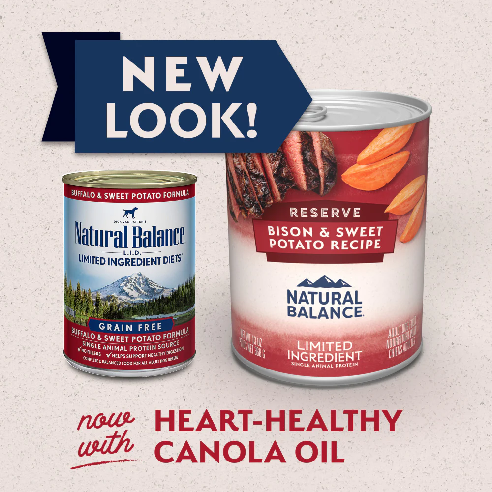Natural Balance Limited Ingredient Reserve Bison & Sweet Potato Recipe Wet Canned Dog Food - Image 4