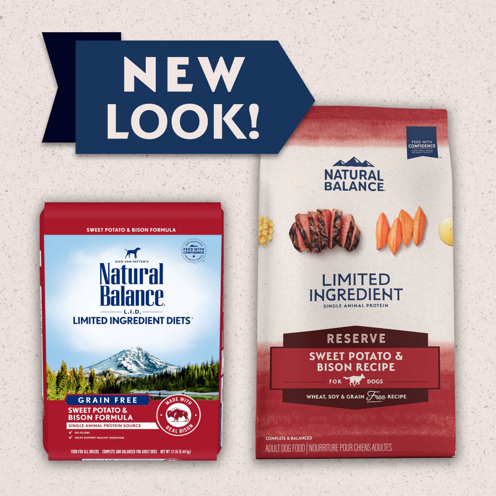 Natural Balance Limited Ingredient Reserve Grain Free Sweet Potato & Bison Recipe Dry Dog Food - Image 3