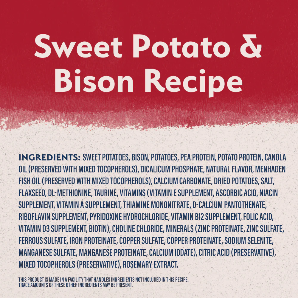 Natural Balance Limited Ingredient Reserve Grain Free Sweet Potato & Bison Recipe Dry Dog Food - Image 6
