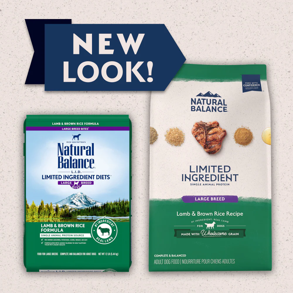 Natural Balance Limited Ingredient Lamb & Brown Rice Large Breed Recipe Dry Dog Food - Image 3
