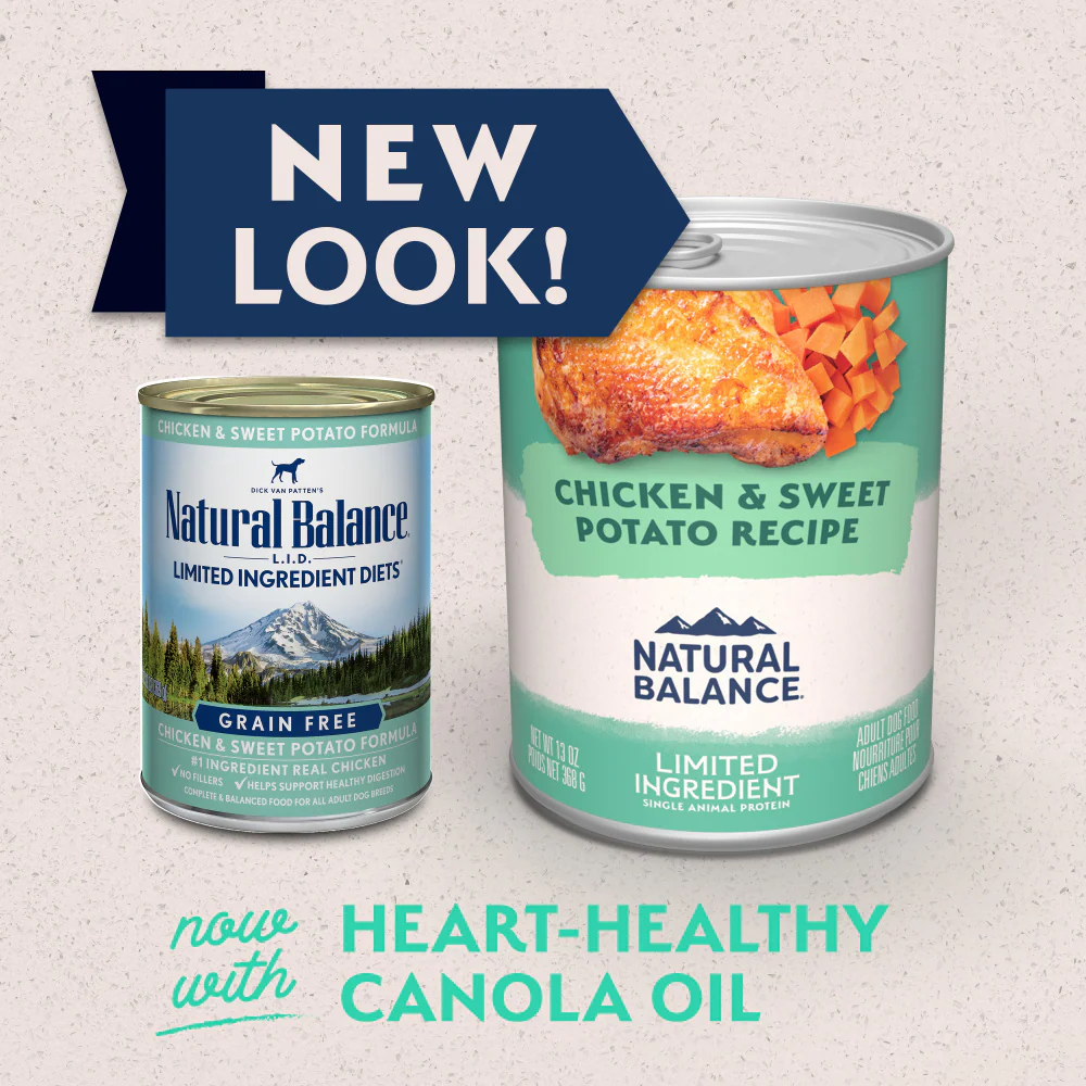 Natural Balance Limited Ingredient Grain Free Chicken & Sweet Potato Recipe Wet Canned Dog Food - Image 4