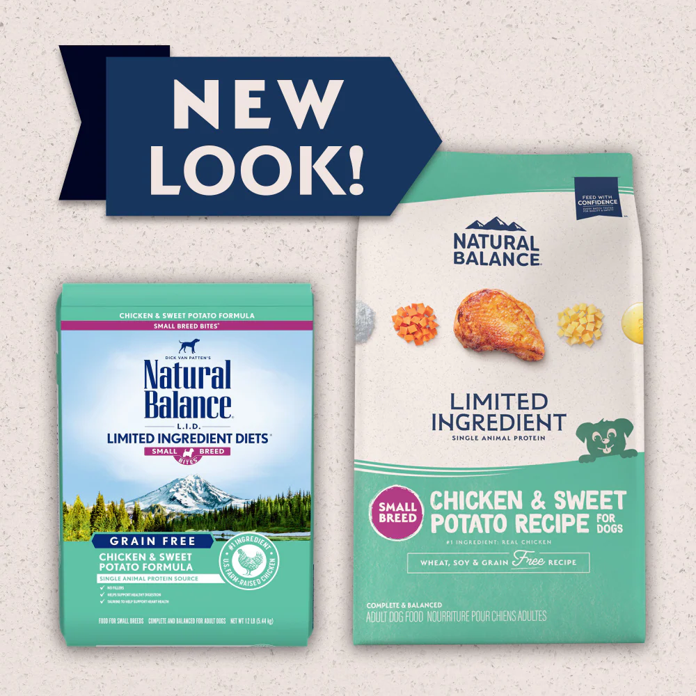 Natural Balance Limited Ingredient Grain Free Chicken & Sweet Potato Small Breed Recipe Dry Dog Food - Image 3