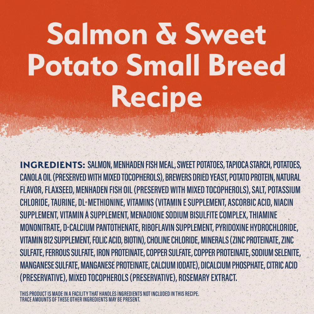 Natural Balance Limited Ingredient Grain Free Salmon & Sweet Potato Small Breed Recipe Dry Dog Food - Image 6