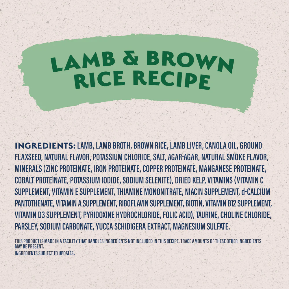 Natural Balance Limited Ingredient Lamb & Brown Rice Recipe Wet Canned Dog Food - Image 8
