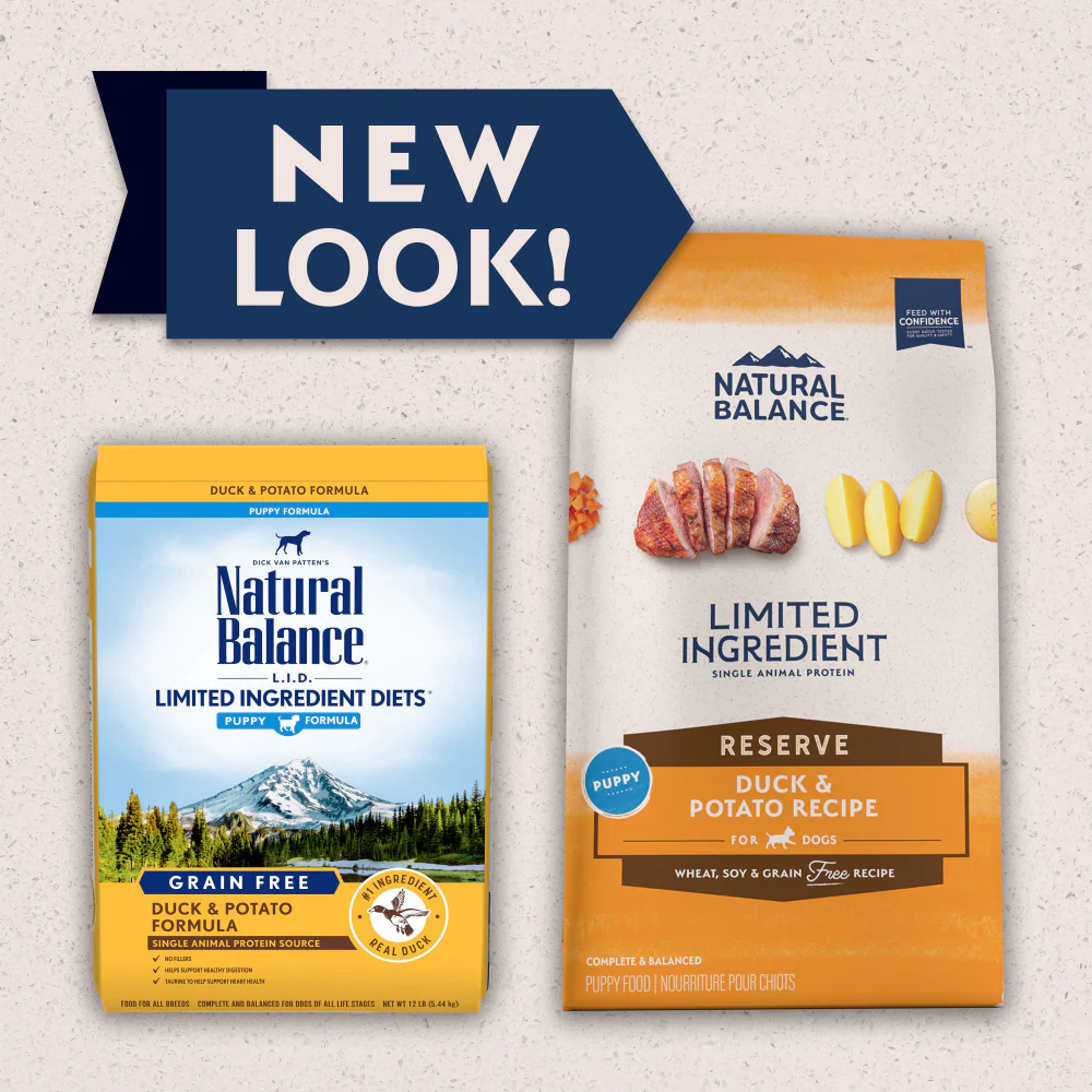 Natural Balance Limited Ingredient Reserve Grain Free Duck & Potato Puppy Recipe Dry Dog Food - Image 3
