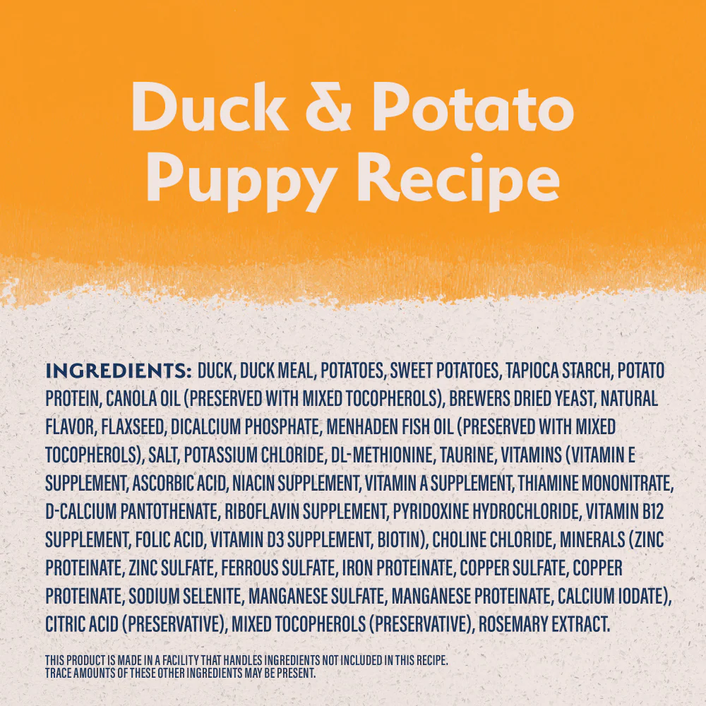 Natural Balance Limited Ingredient Reserve Grain Free Duck & Potato Puppy Recipe Dry Dog Food - Image 6