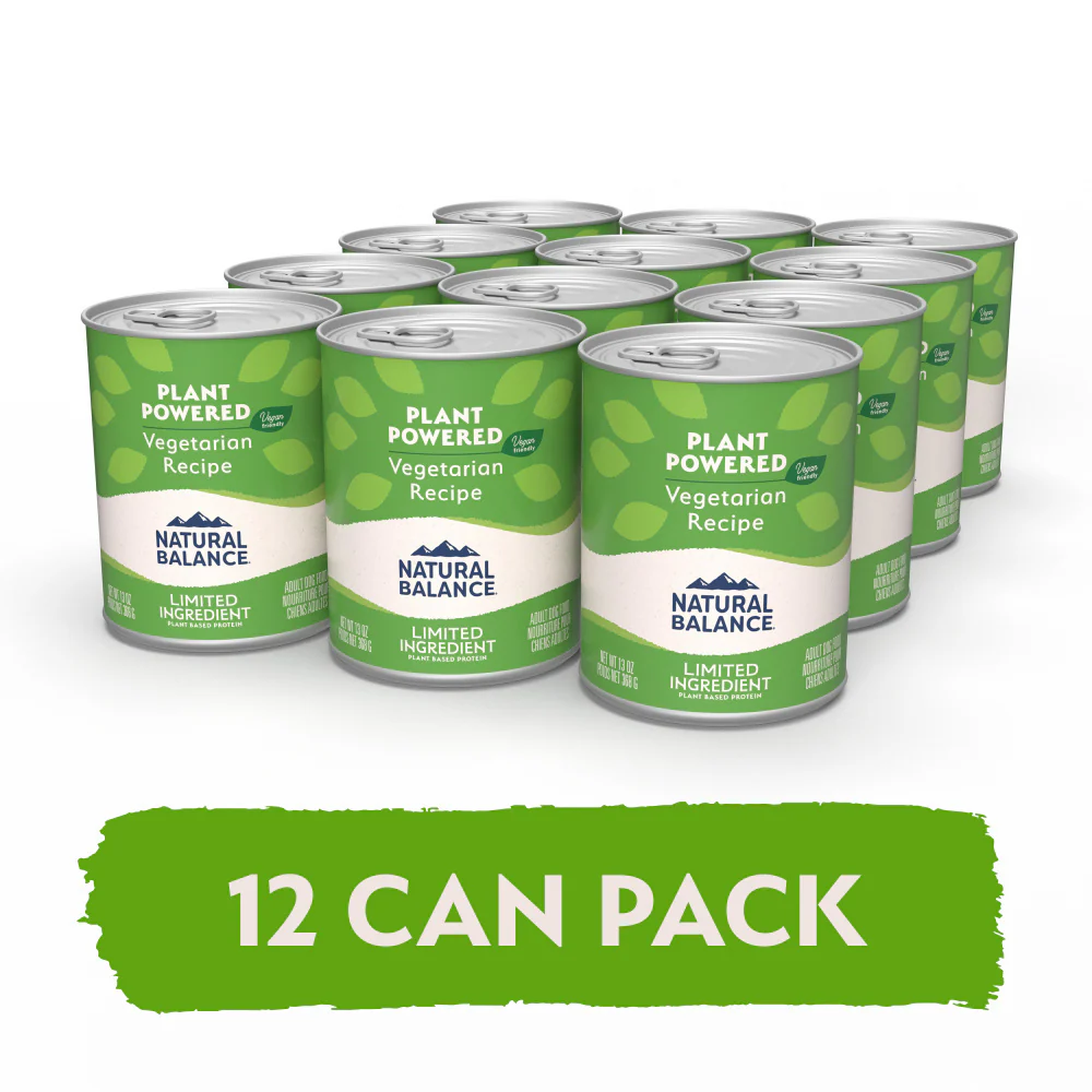 Natural Balance Limited Ingredient Vegetarian Pate Recipe Wet Canned Dog Food - Image 6