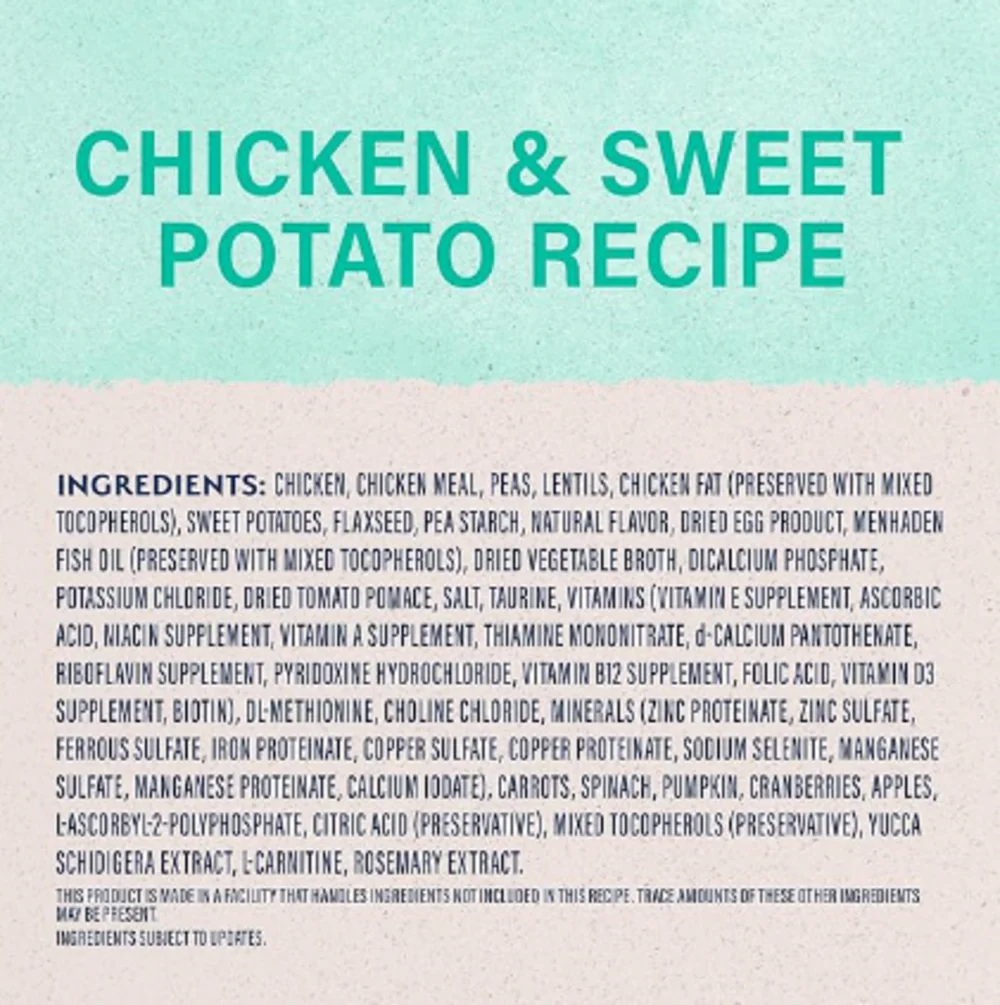 Natural Balance Original Ultra Grain Free Chicken Recipe Dry Dog Food - Image 5