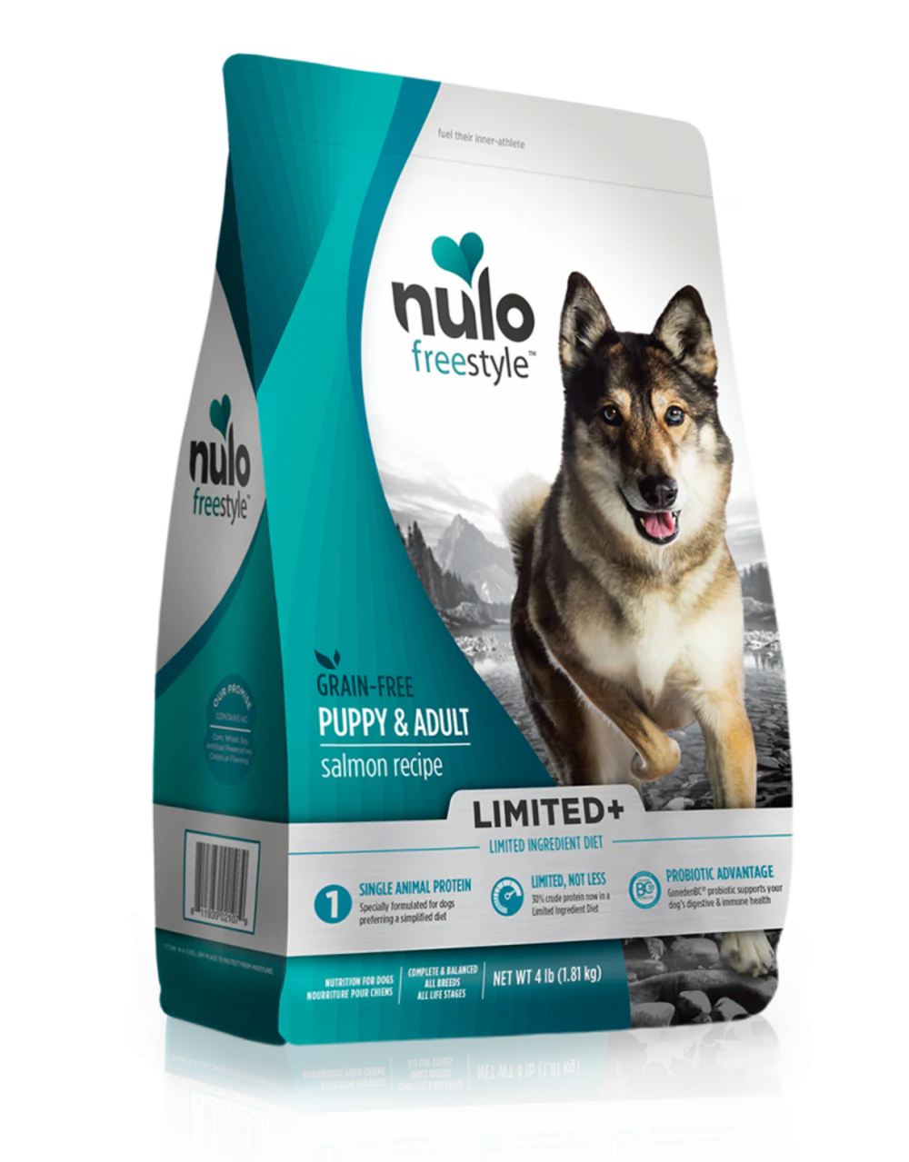 Nulo Freestyle Limited+ Puppy/Adult Grain Free Salmon