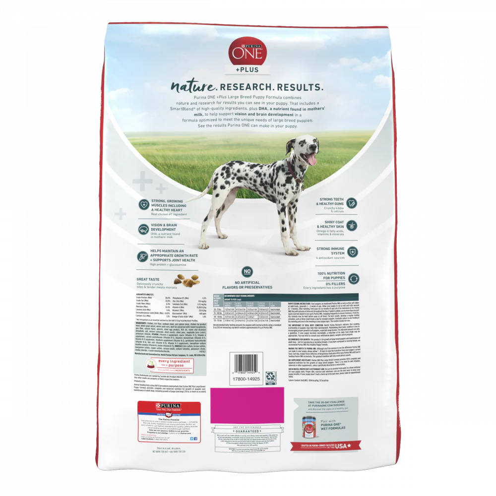 Purina ONE Large Breed Puppy Formula Dry Dog Food - Image 2