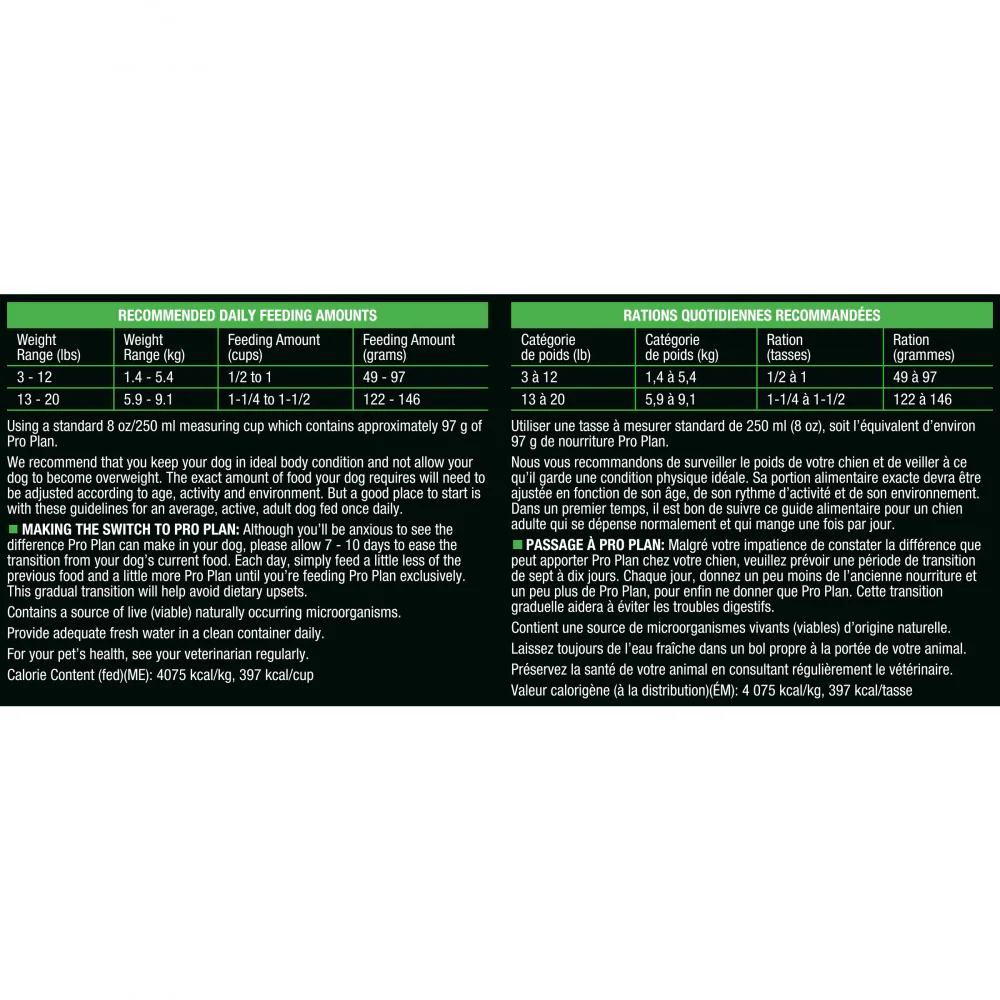 Purina Pro Plan Adult Shredded Blend Small Breed Chicken & Rice Formula Dry Dog Food - Image 4