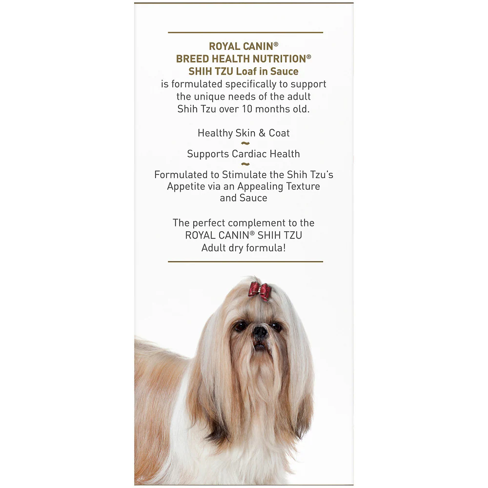 Royal Canin Breed Health Nutrition Adult Shih Tzu Canned Dog Food - Image 2