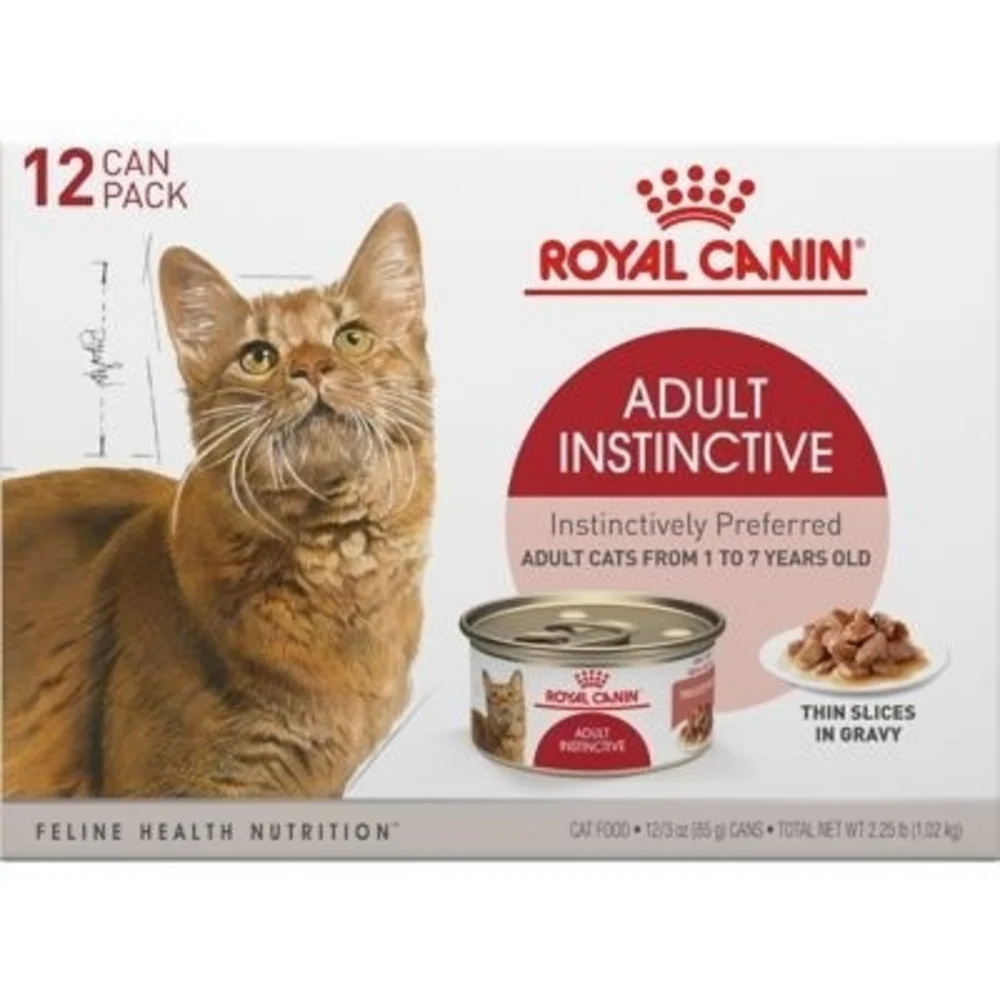 Royal Canin Feline Health Nutrition Adult Instinctive Thin Slices in Gravy Canned Cat Food - Image 3