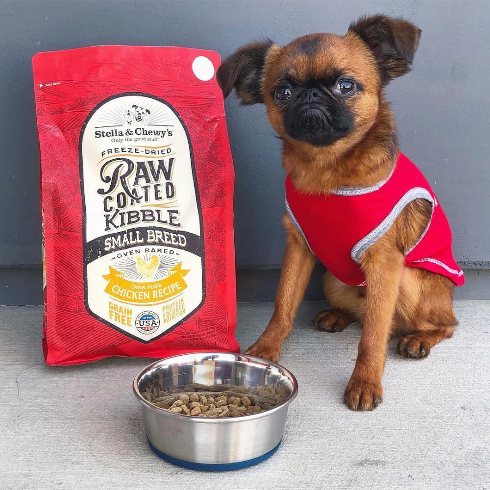 Stella & Chewy's Raw Coated Kibble Cage Free Chicken Recipe Small Breed Dry Dog Food - Image 2