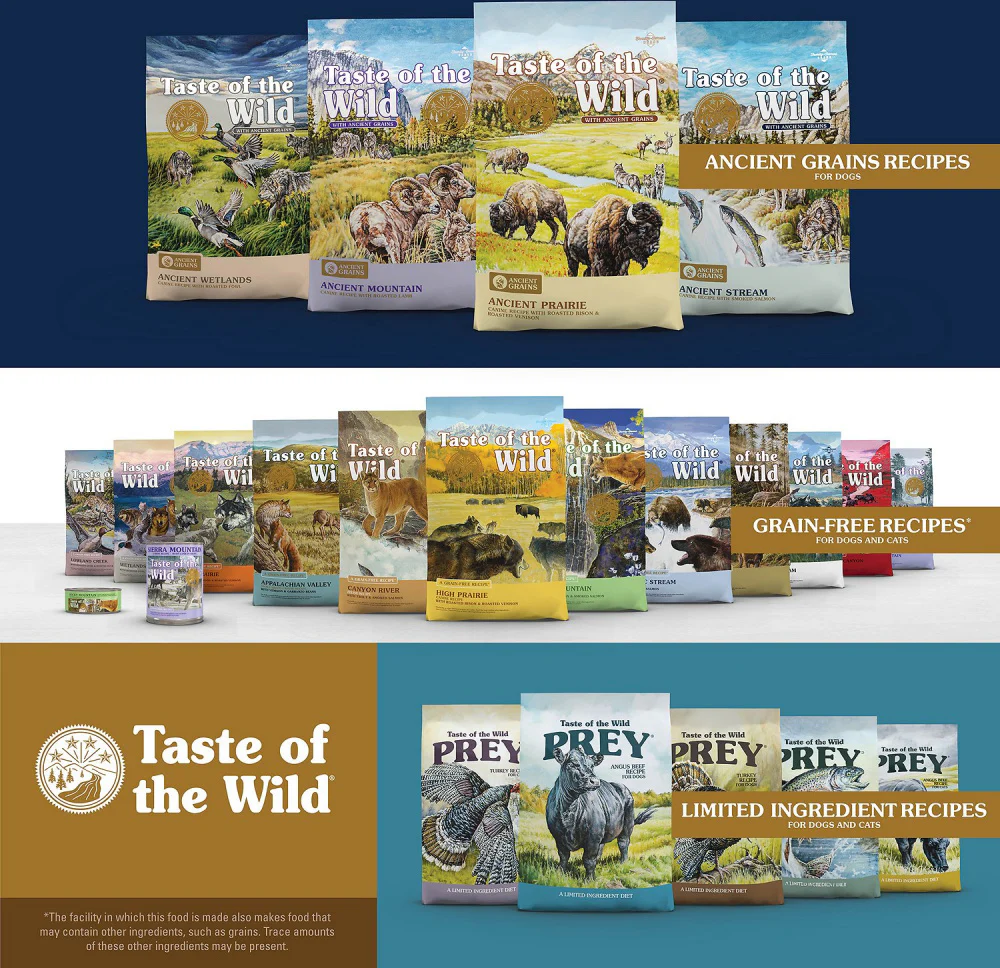 Taste of the Wild Ancient Mountain with Ancient Grains Dry Dog Food - Image 7