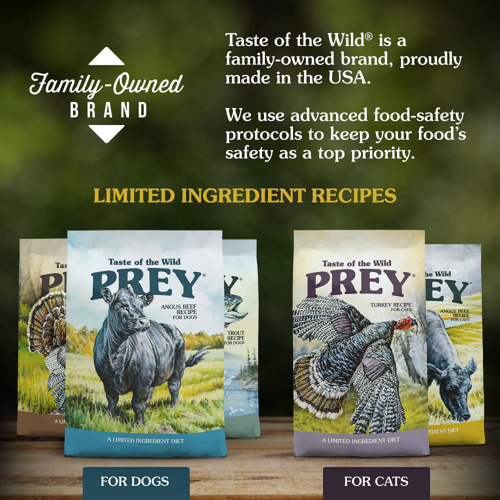 Taste Of The Wild Grain Free Prey Limited Ingredient Trout Dry Dog Food - Image 8